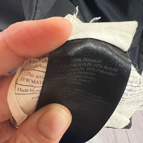 Marmot Montreal Coat Black Long Down Parka Jacket - Picture 11 of 14